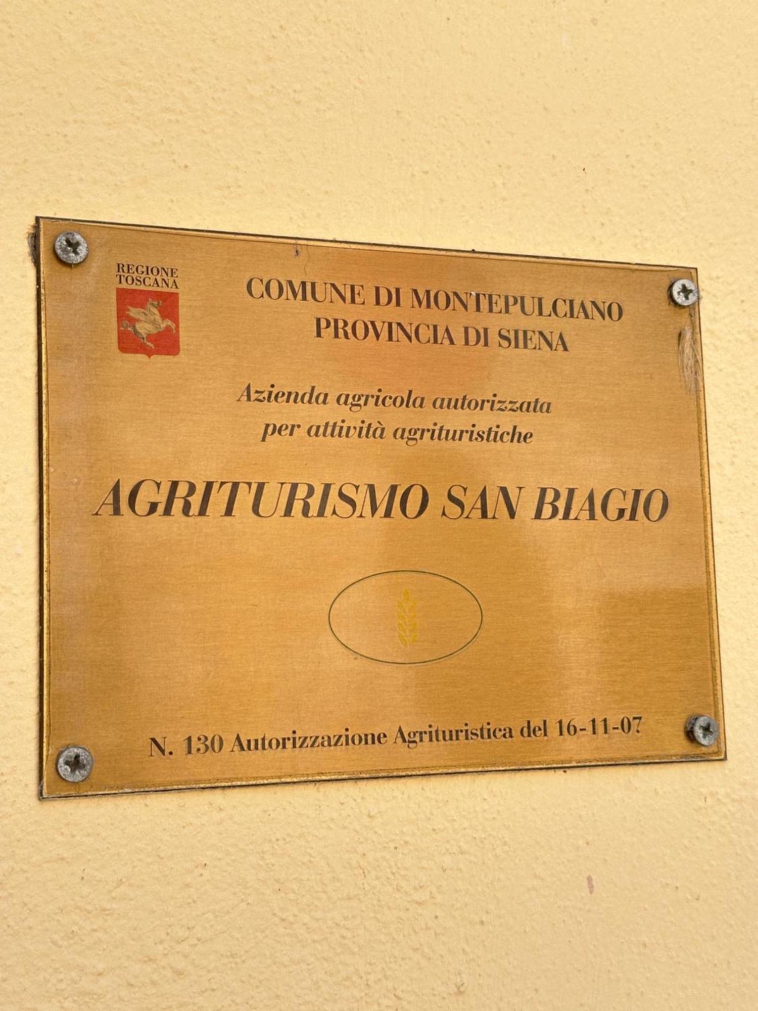 فيلا Agriturismo San Biagio Montepulciano Stazione المظهر الخارجي الصورة